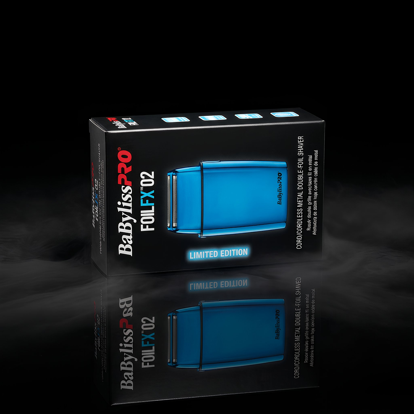 SHAVER BABYLISS PRO BLUE LIMITED EDITION 3