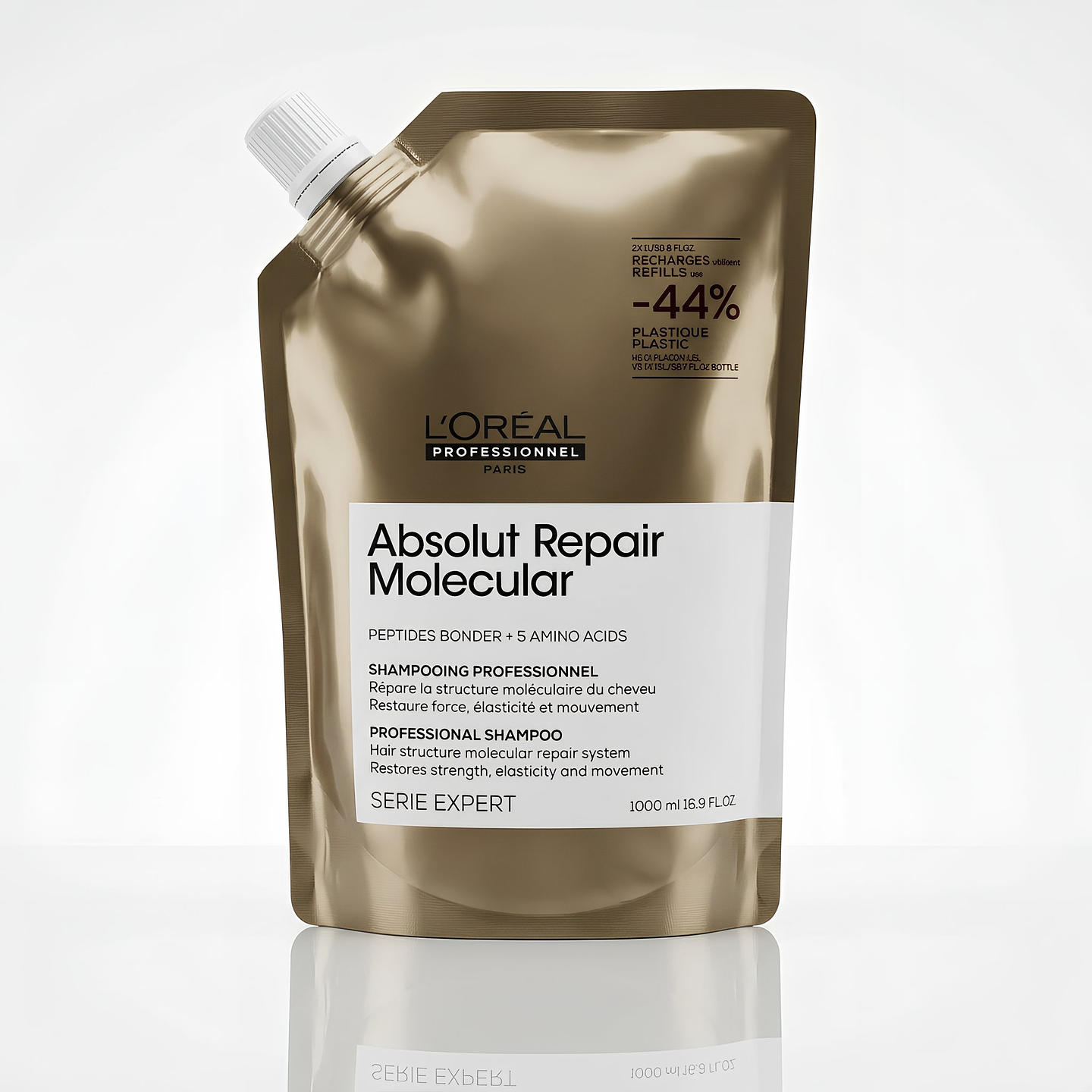 SHAMPOO LOREAL ADSOLUT REPAIR MOLECULAR 1000ML 1