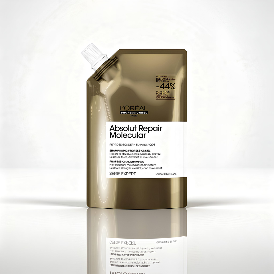 SHAMPOO LOREAL ADSOLUT REPAIR MOLECULAR 1000ML 2