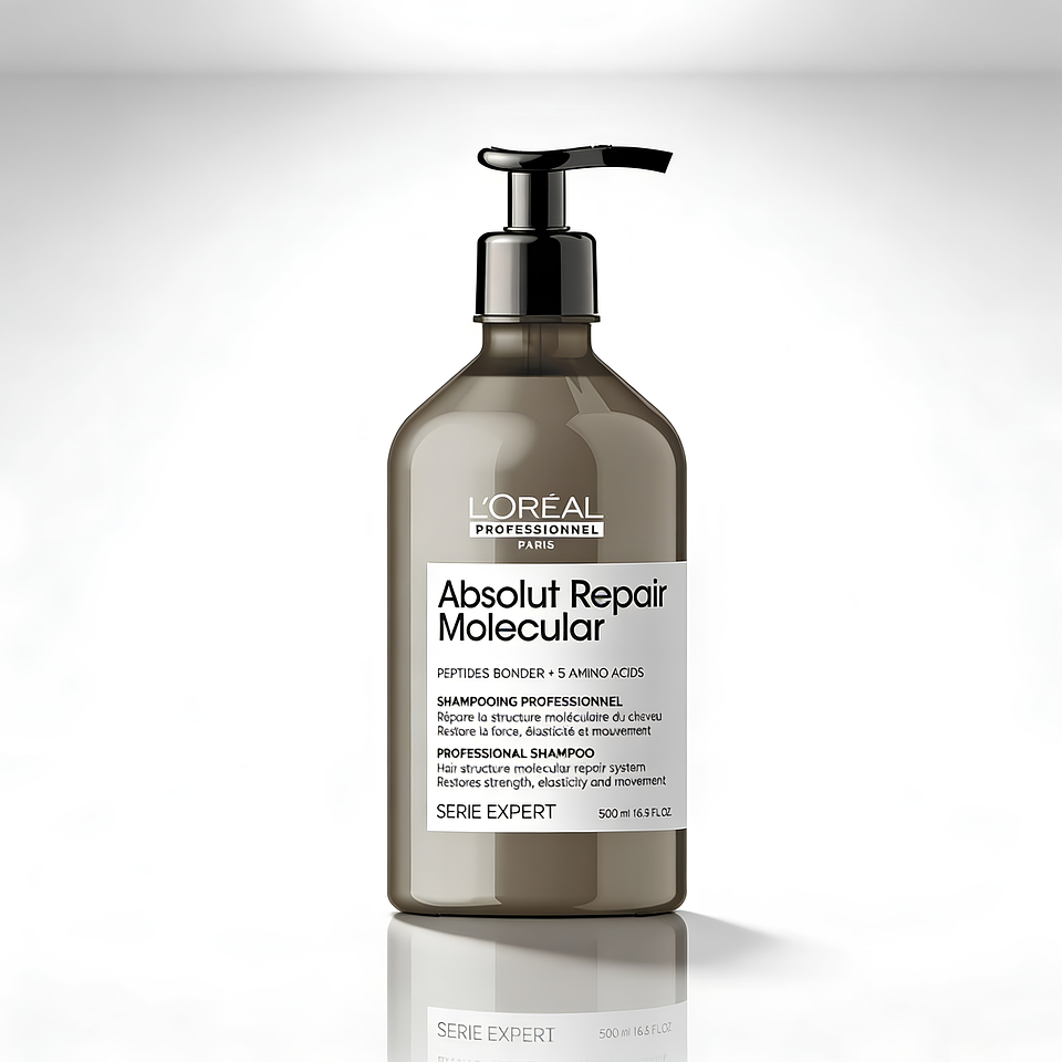 SHAMPOO ADSOLUT REPAIR MOLECULAR LOREAL 500ml 2