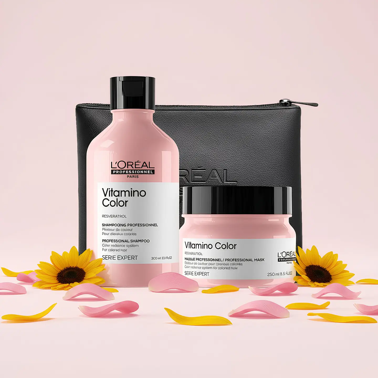 PACK VITAMINO COLOR MASCARILLA + SHAMPOO LOREAL SPECIAL DIA DE LAS MADRES 2