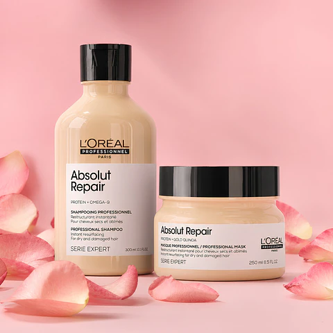PACK ABSOLUT REPAIR MASCARILLA + SHAMPOO LOREAL SPECIAL DIA DE LAS MADRES