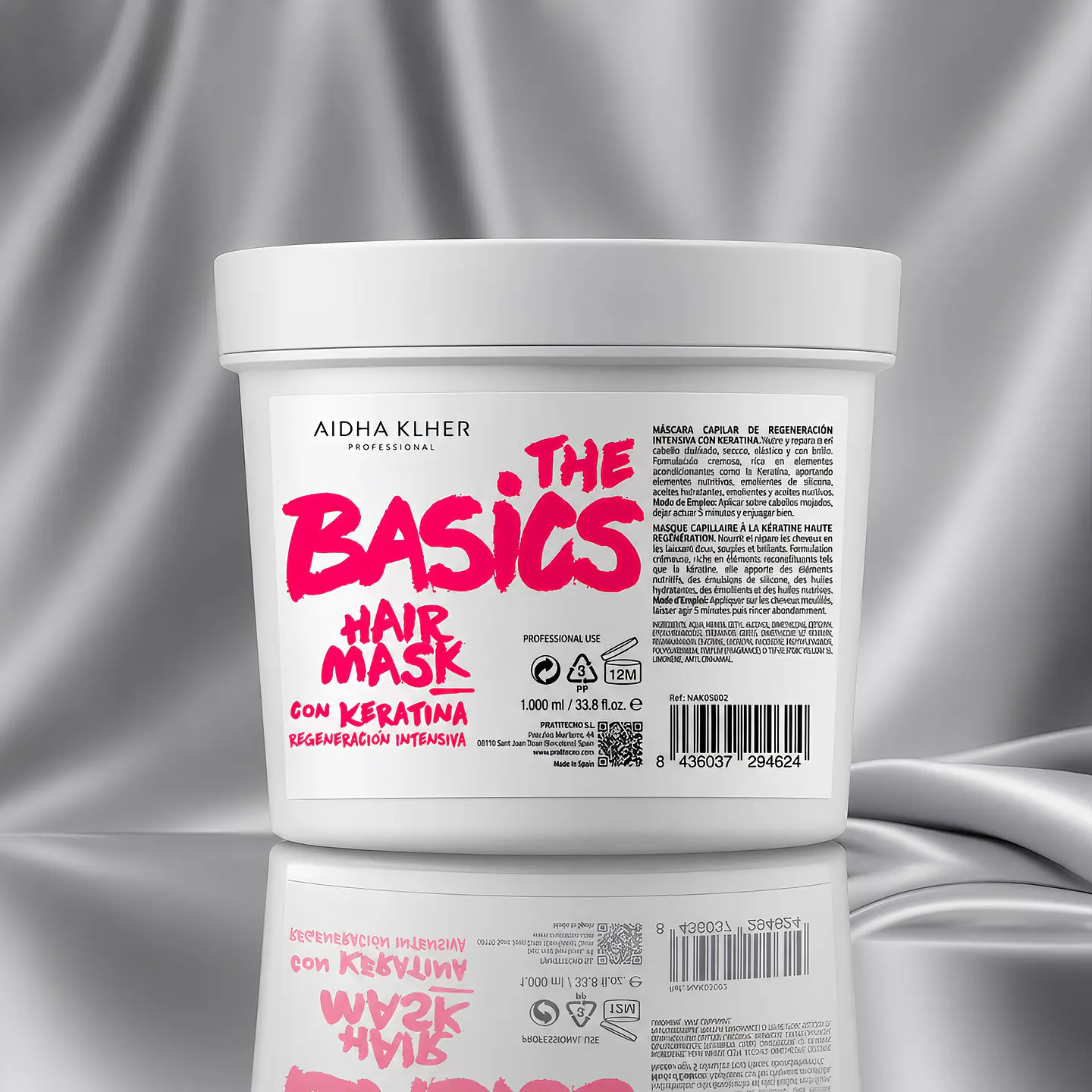 MASCARILLA REGENERACION INTENSIVA AIDHA KLHER 1000ML 2