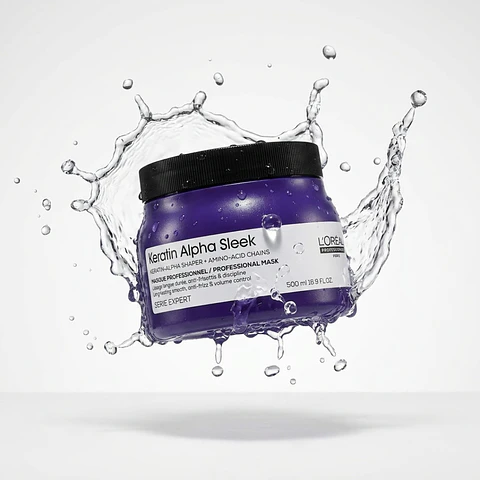 MASCARILLA KERATIN ALPHA SLEEK LOREAL 500ml