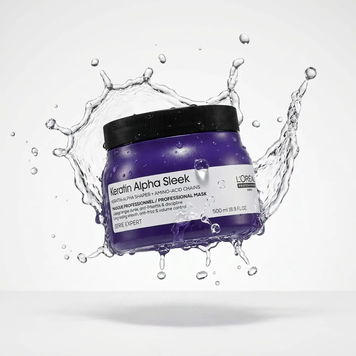 MASCARILLA KERATIN ALPHA SLEEK LOREAL 500ml 1