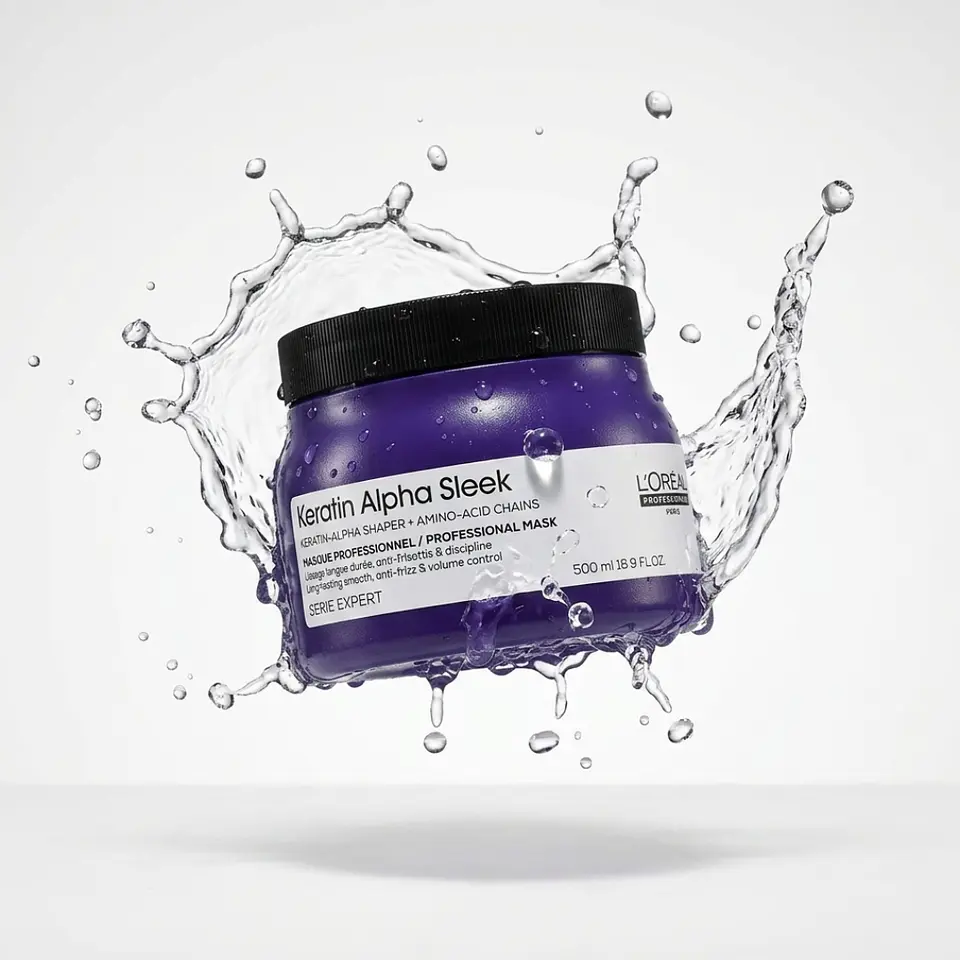 MASCARILLA KERATIN ALPHA SLEEK LOREAL 500ml 1