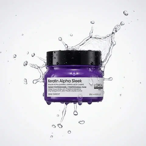MASCARILLA KERATIN ALPHA SLEEK LOREAL 250ml