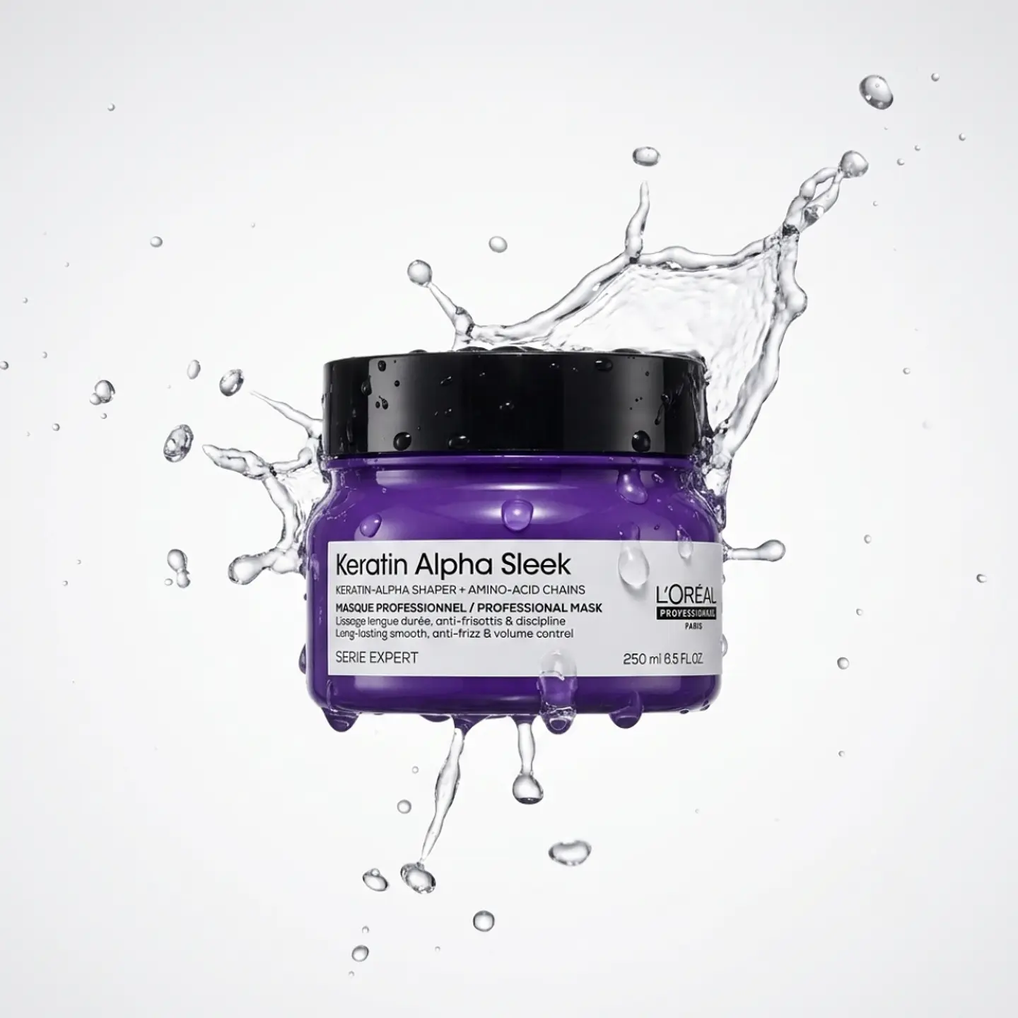 MASCARILLA KERATIN ALPHA SLEEK LOREAL 250ml 1
