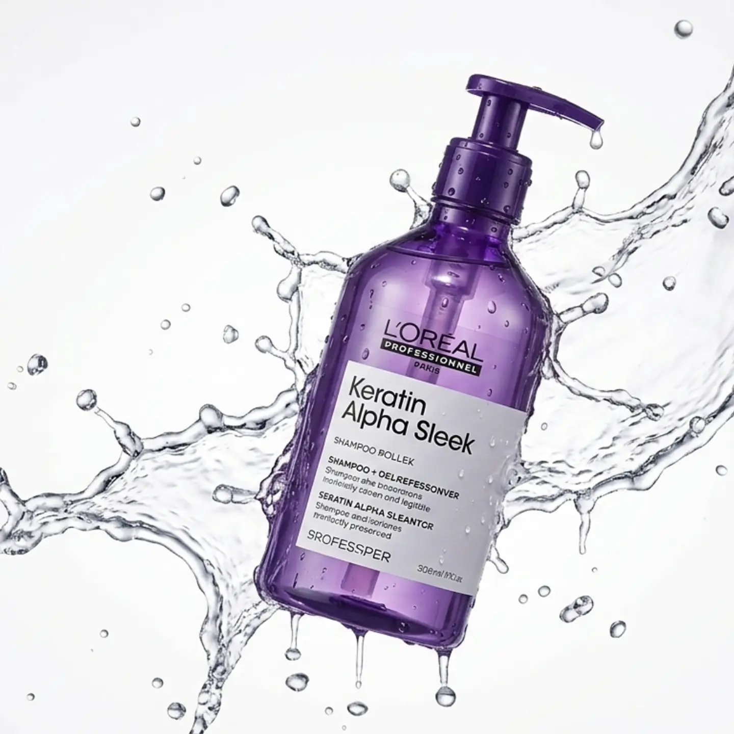SHAMPOO KERATIN ALPHA SLEEK LOREAL 500ml 1