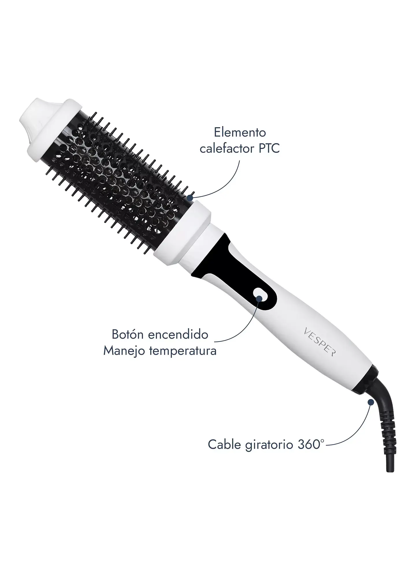 CEPILLO INFRAROJO TERMICO VESPER THERMAL BRUSH 5
