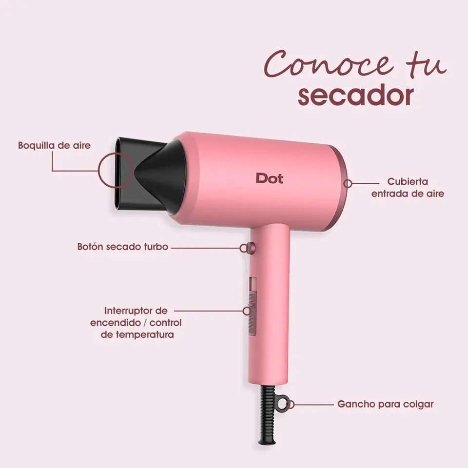 SECADOR TURBO DOT HAIRDRYER 2