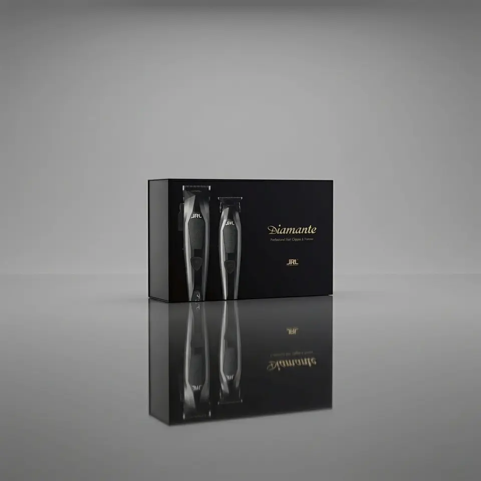 PACK DIAMANTE DE MAQUINA DE AFEITAR TRIMMER + CLIPPER JRL  4