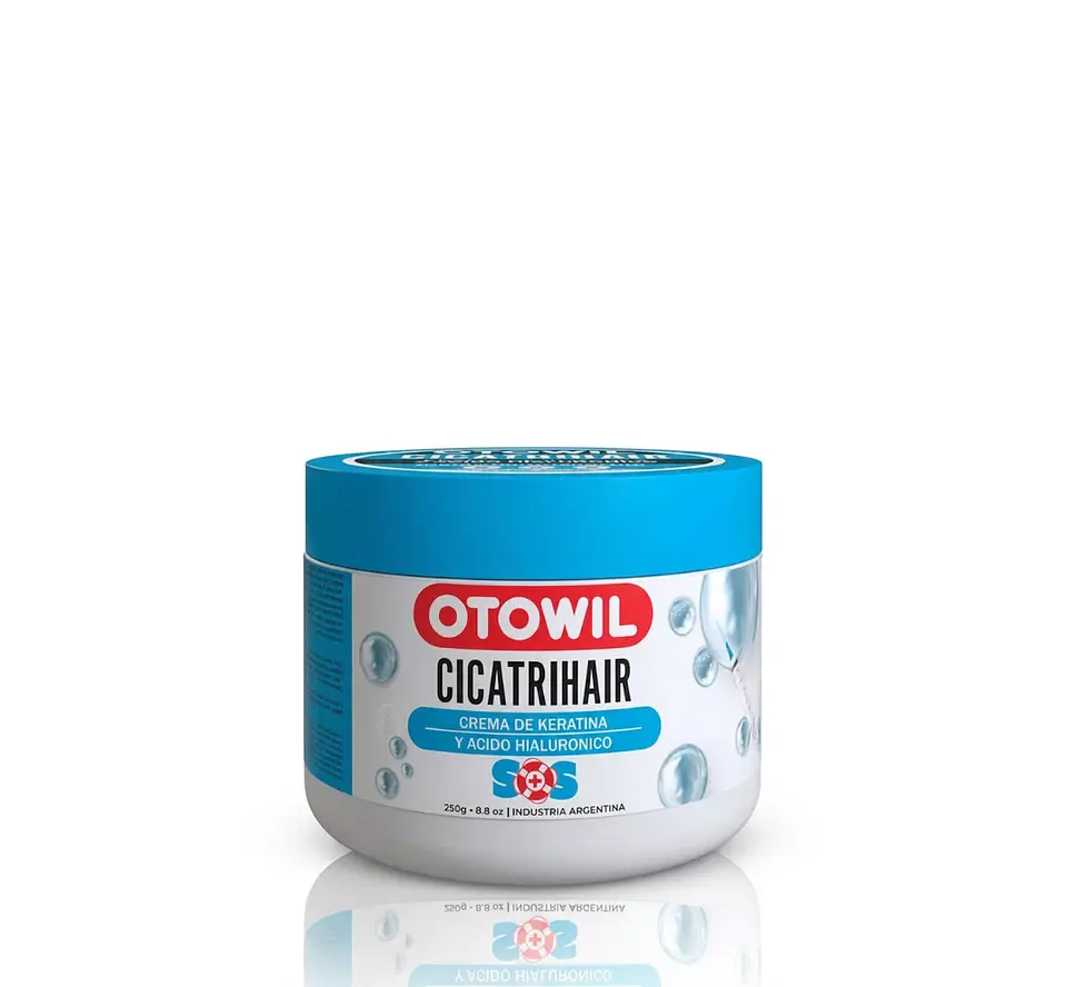 MASCARILLA CICATRIHAIR KERATINA Y ACIDO HIALURONICO OTOWIL 250ml 1