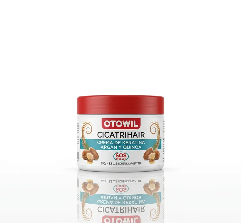MASCARILLA CICATRIHAIR CREMA DE KERATINA ARGAN Y QUINOA OTOWIL 250ml 1