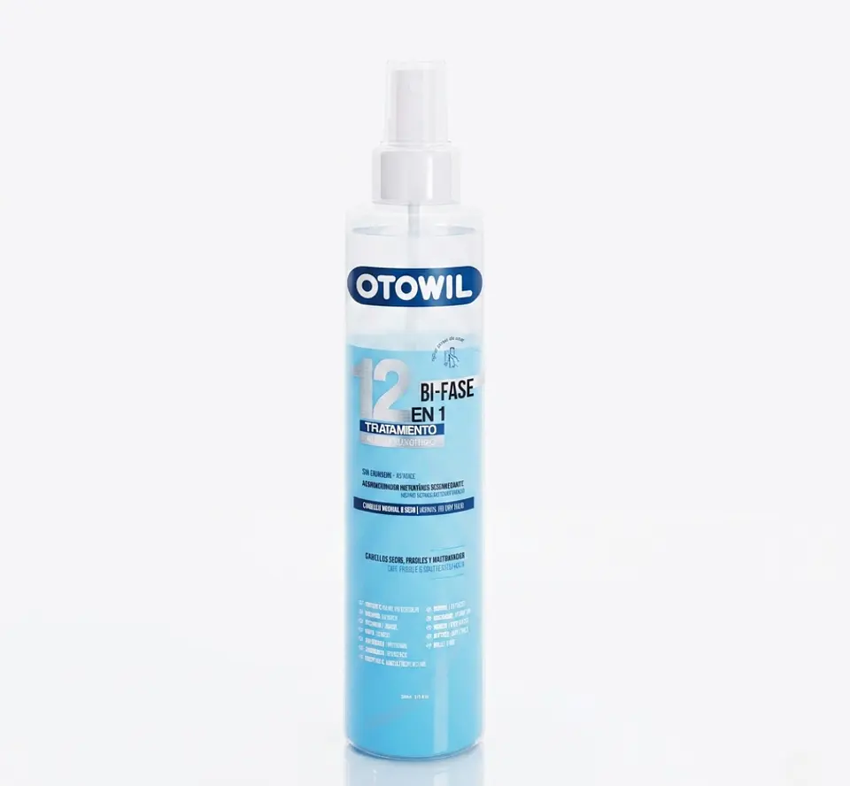 ACONDICIONADOR INSTANTANEO DESENREDANTE 12 EN 1 BI-FASE OTOWIL 200ml 1