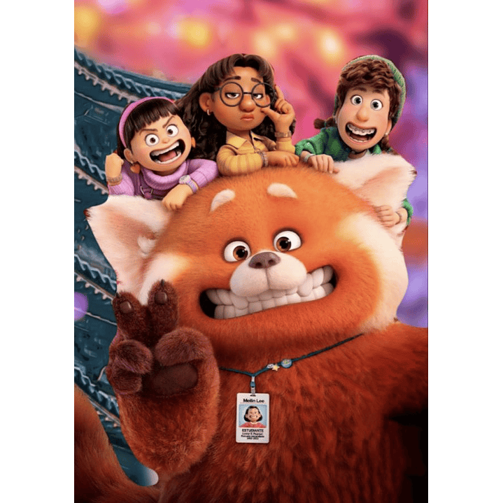 Diamond Painting Red Turning 1