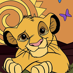 Diamond Painting Simba