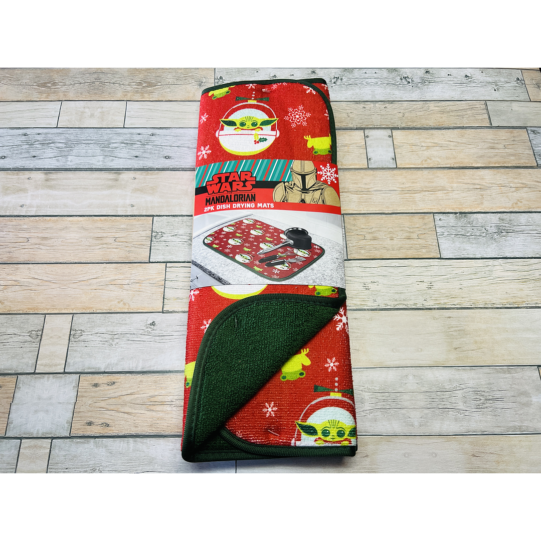 Pack Mat de secado Baby Yoda 2