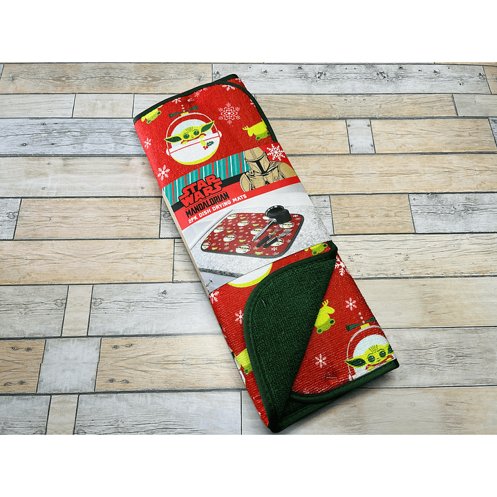 Pack Mat de secado Baby Yoda 1