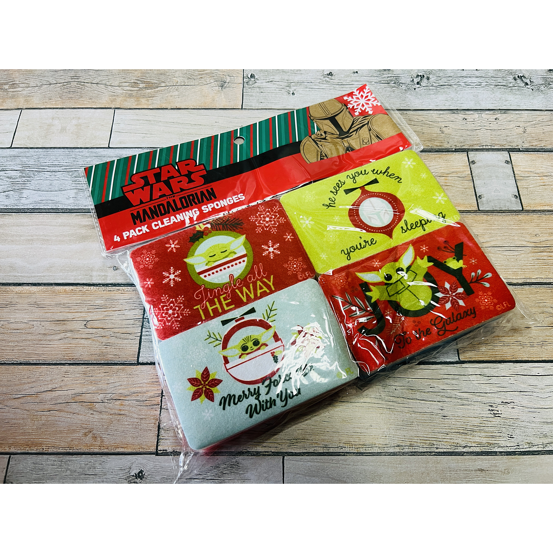 Set esponjas Baby Yoda 1