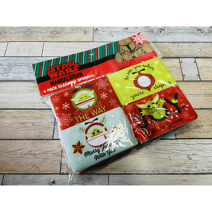 Set esponjas Baby Yoda 1