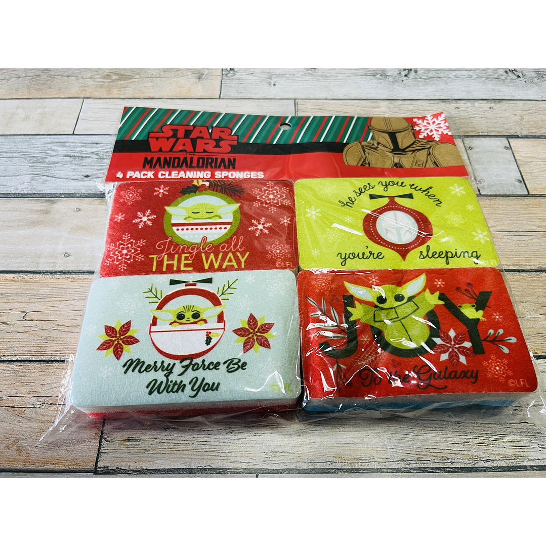 Set esponjas Baby Yoda 2