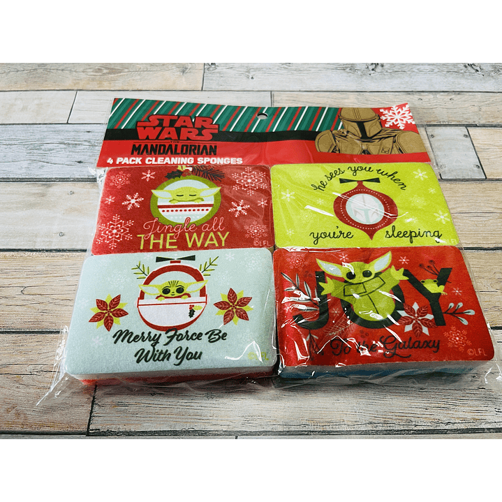 Set esponjas Baby Yoda 2