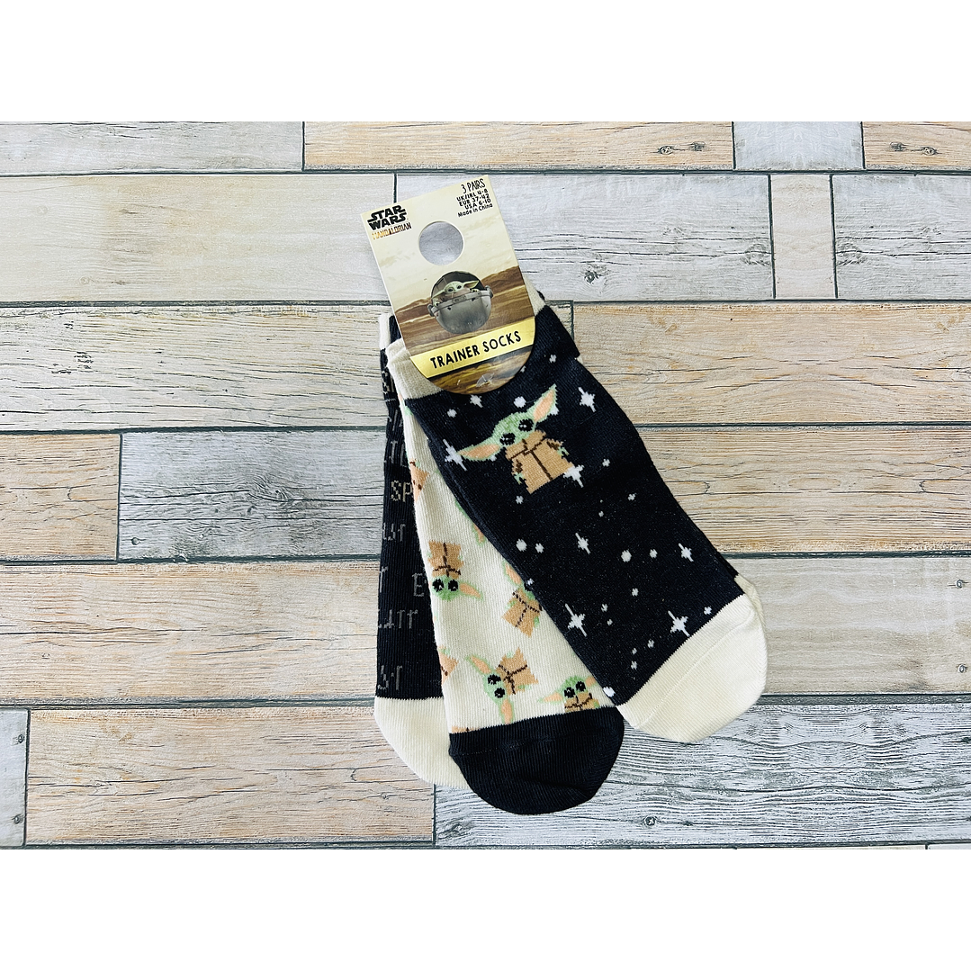 Pack Calcetines Baby Yoda 3