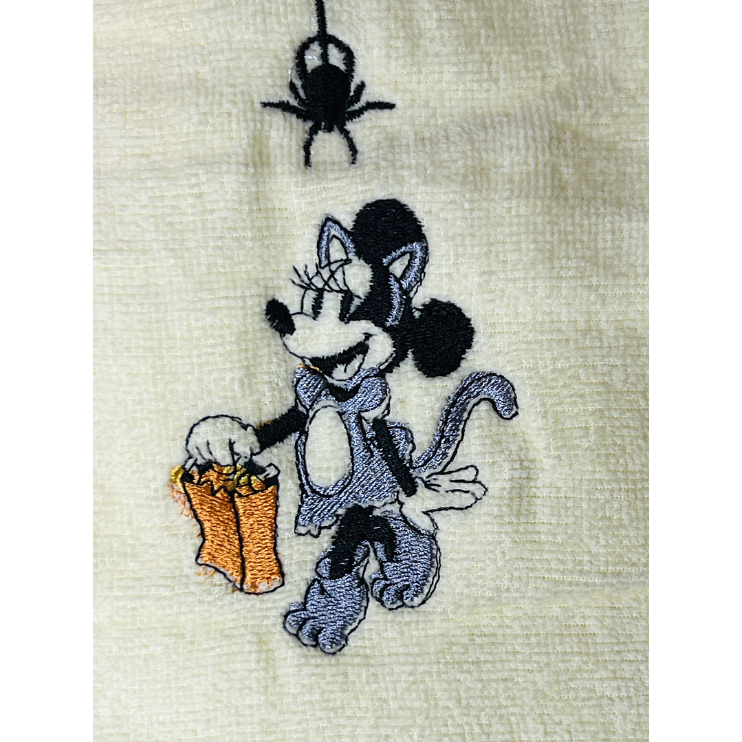 Set de toallas Minnie Halloween 2