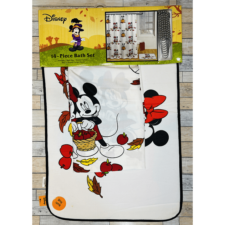 Set de baño Mickey & Minnie 1