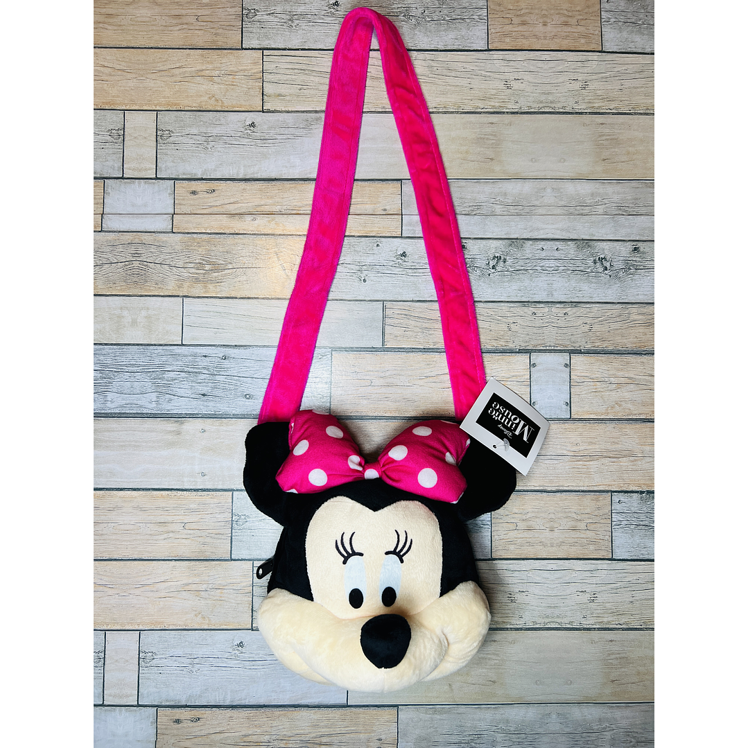 Cartera Minnie moño rosado 1