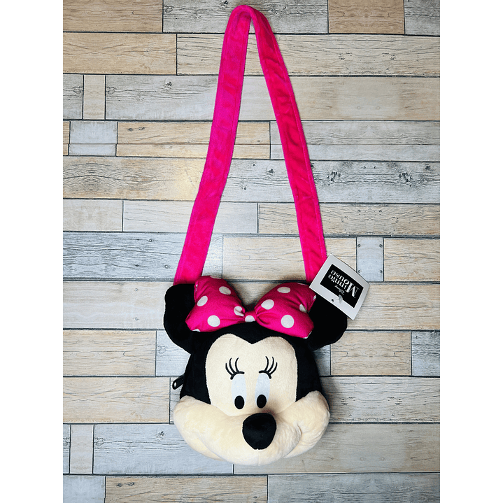 Cartera Minnie moño rosado 1