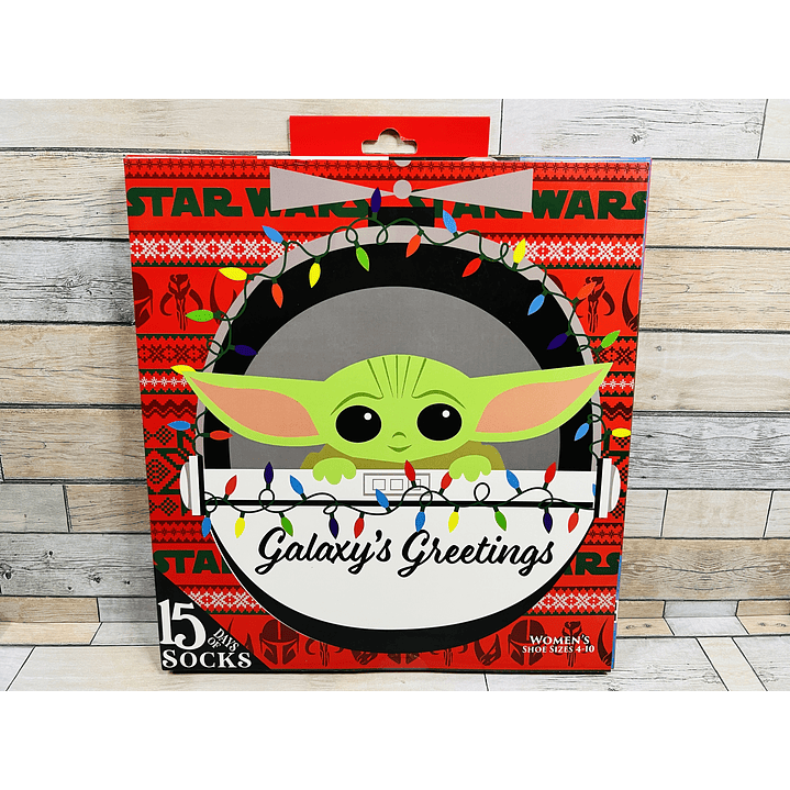 Calendario Adviento Calcetines Baby Yoda 1