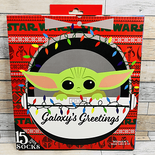 Calendario Adviento Calcetines Baby Yoda