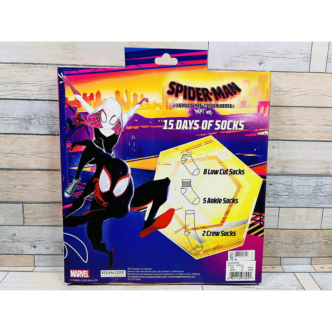 Calendario Adviento Calcetines Spiderman Kids 2