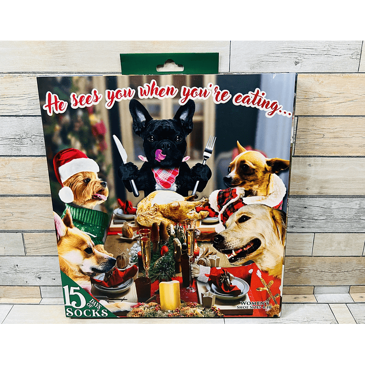 Calendario Adviento Calcetines Perros 1