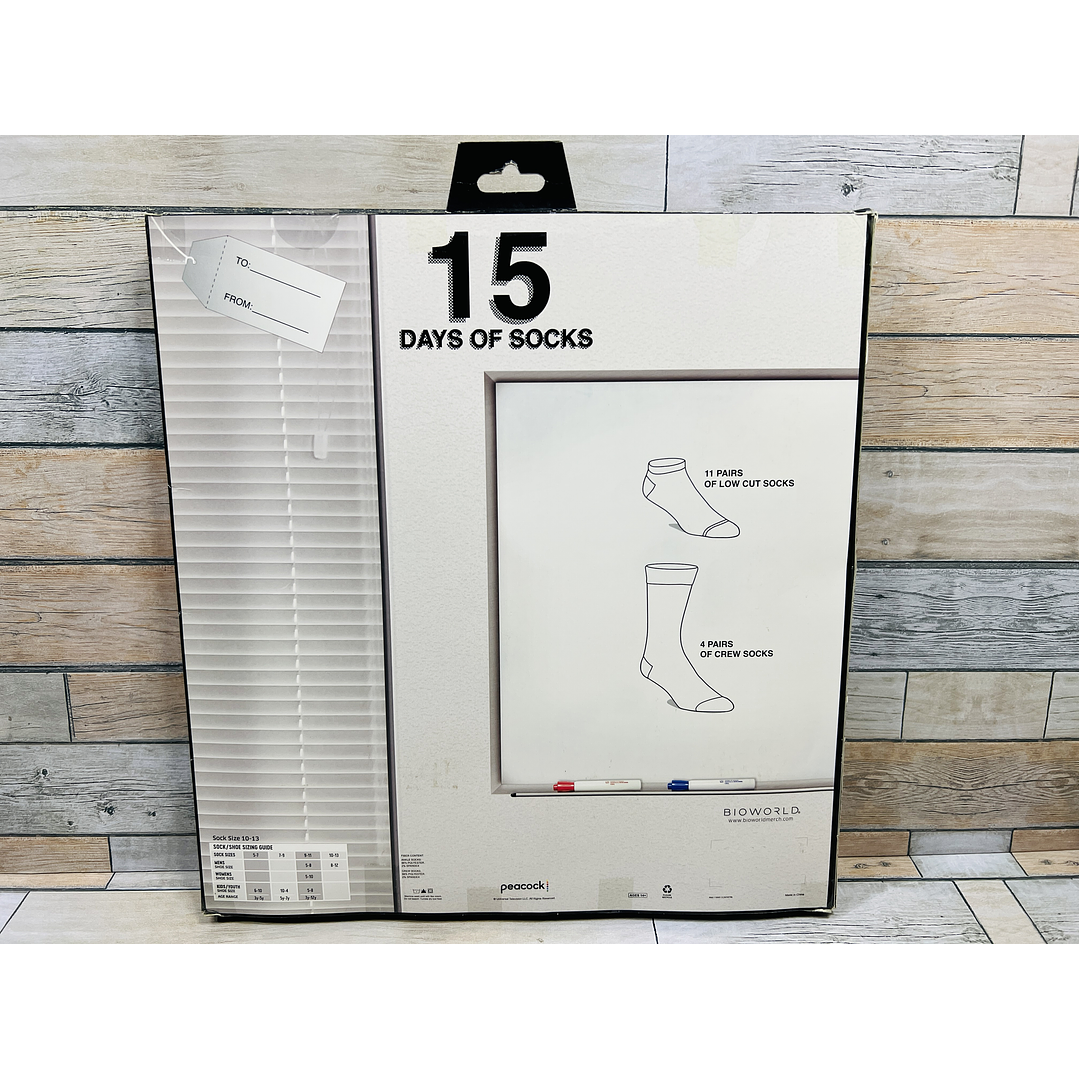 Calendario Adviento Calcetines The Office 2