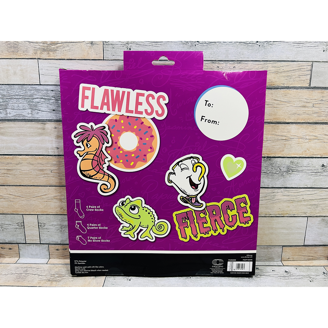 Calendario Adviento Calcetines Princesas Disney Kids Talla M 2