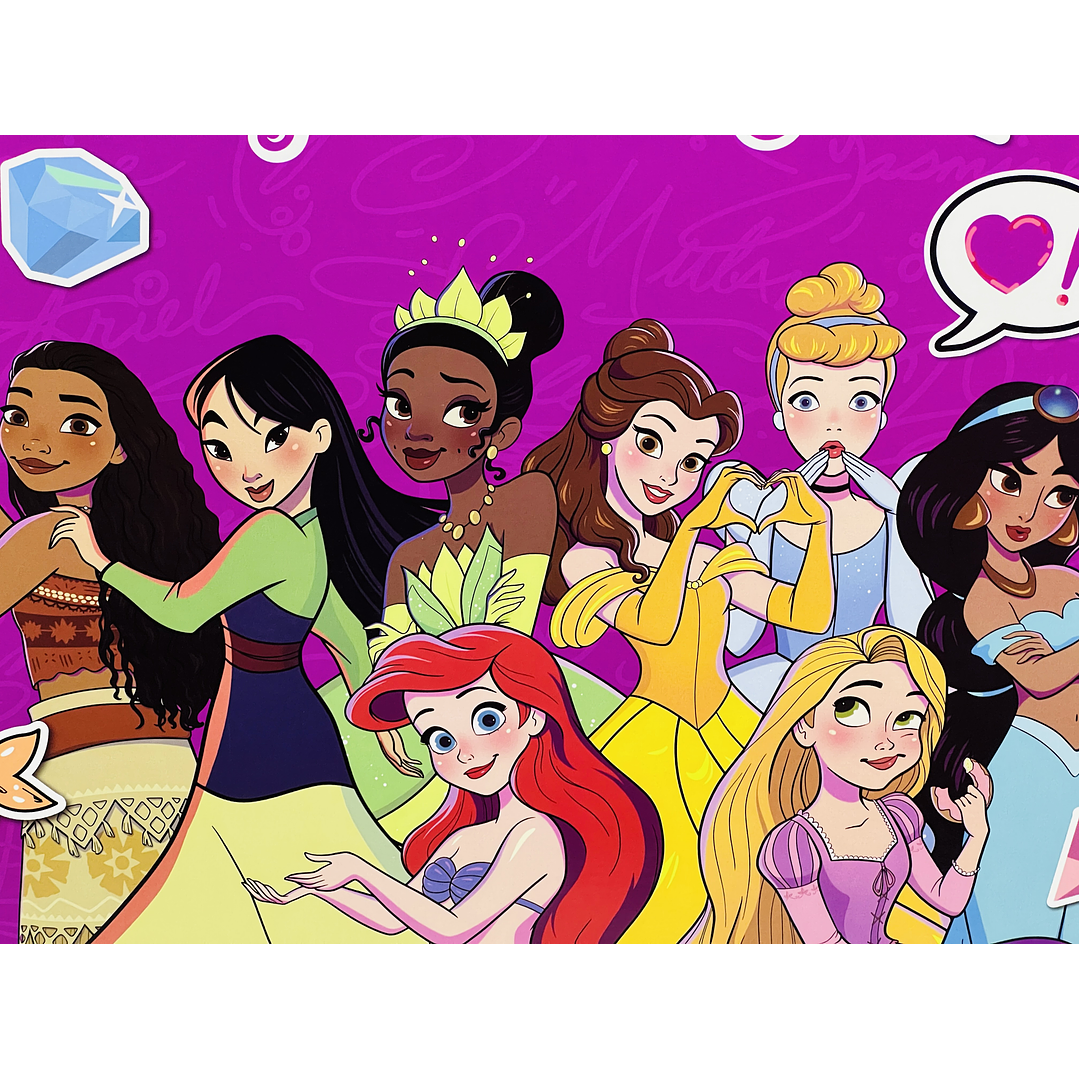 Calendario Adviento Calcetines Princesas Disney Kids Talla M 3