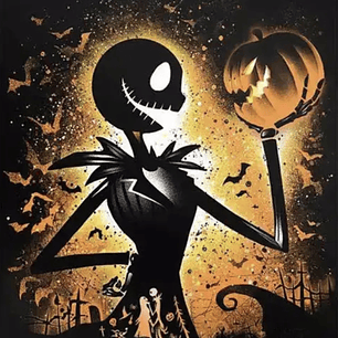 Diamond Painting Jack Skellington
