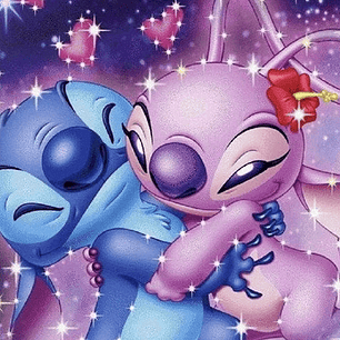 Diamond Painting Stitch & Ángel