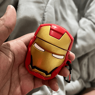 Funda Airpods Iron Man