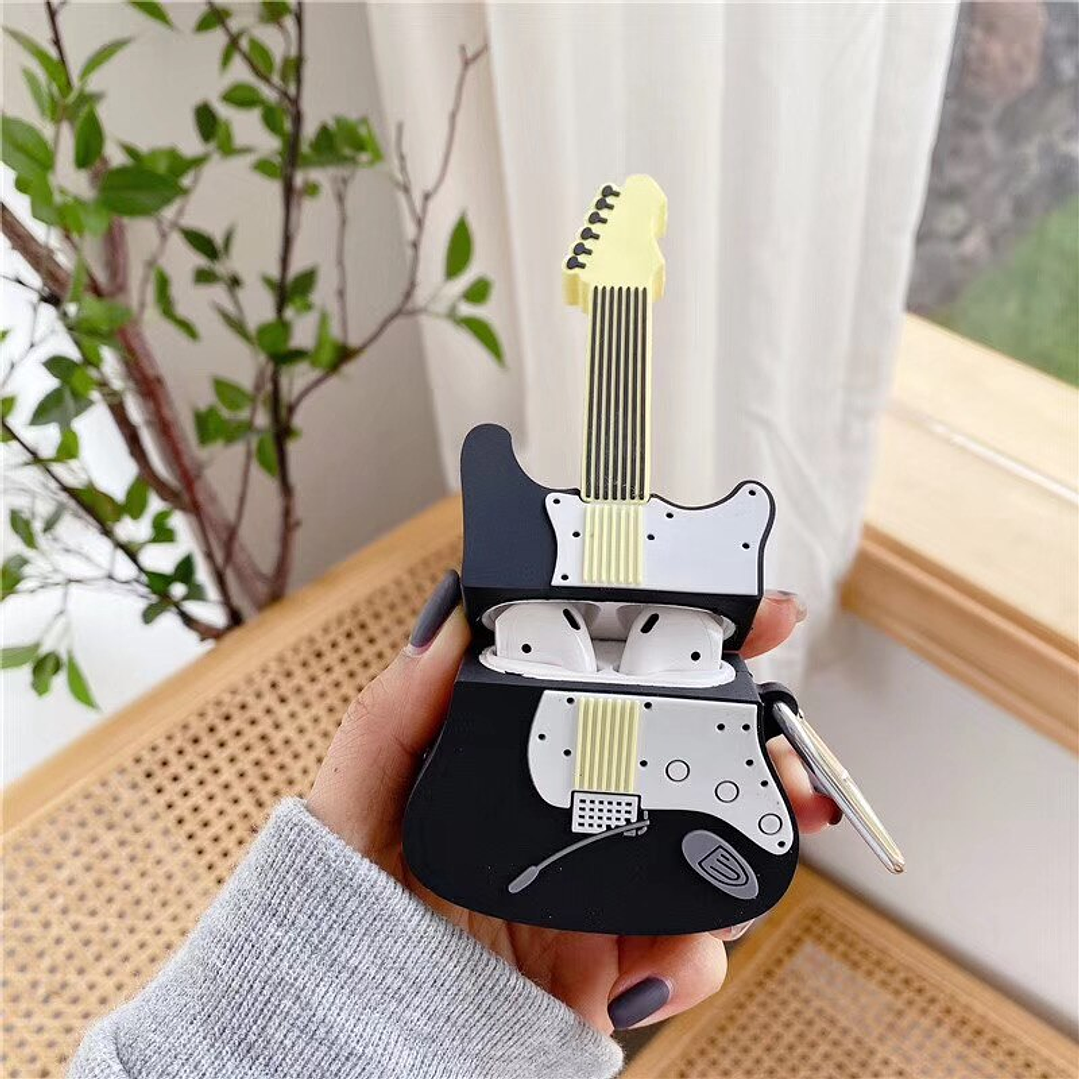 Funda Airpods Guitarra 1