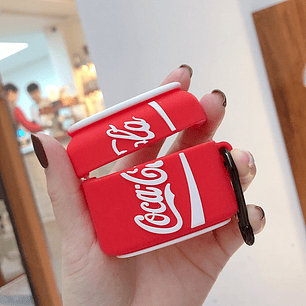 Funda Airpods Pro Cocacola