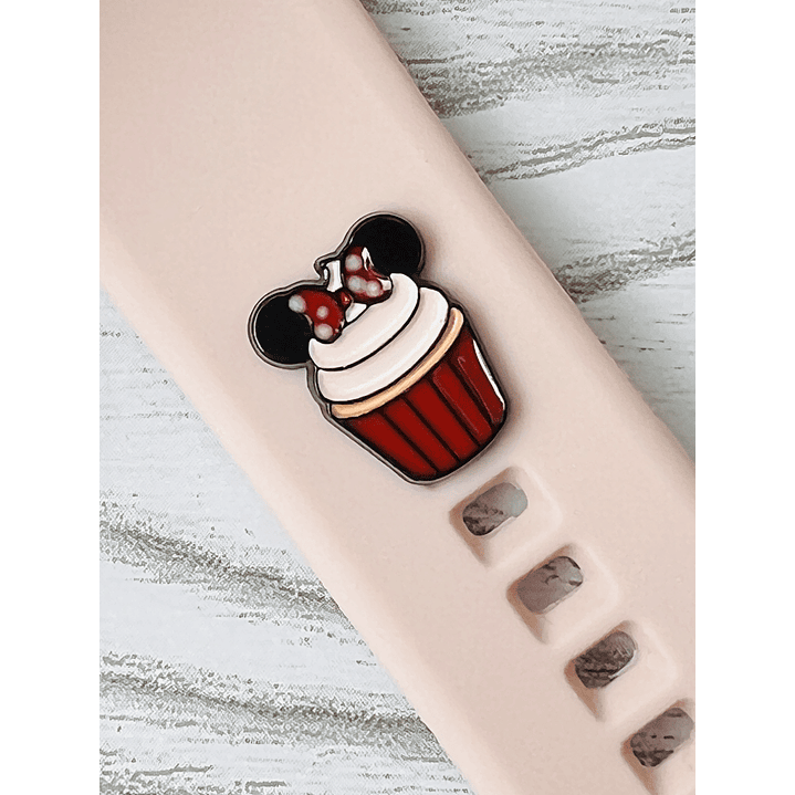 Watch Charms cupcake Minnie 1