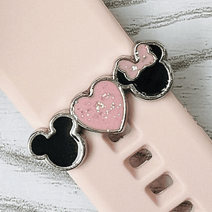 Watch Charms Mickey & Minnie