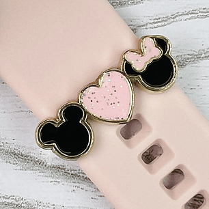 Watch Charms Mickey & Minnie