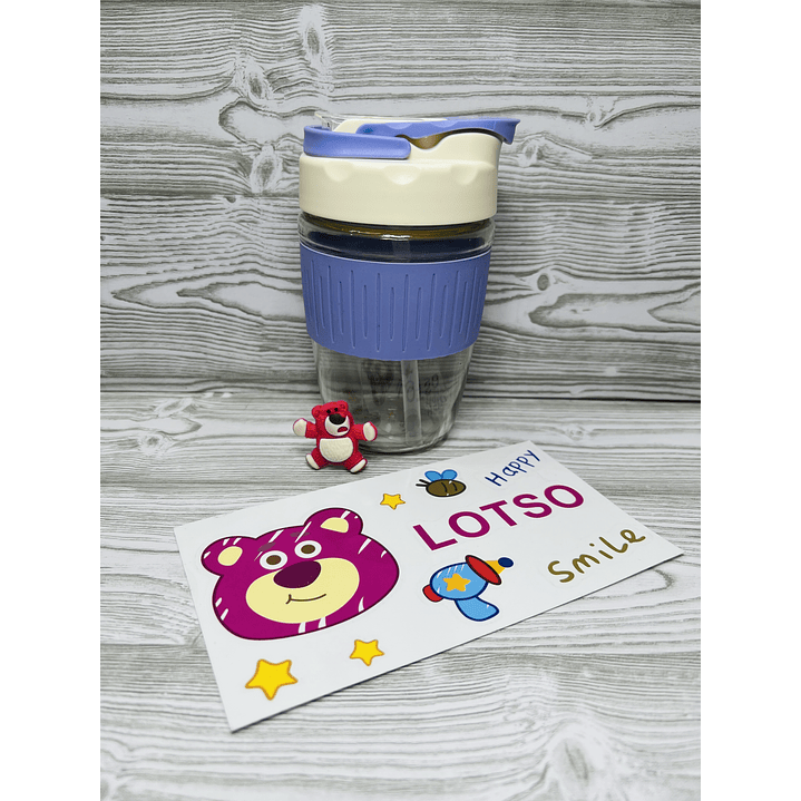 Vaso Lotso Morado 4