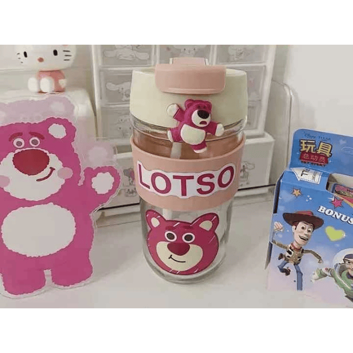 Vaso Lotso Rosado 1