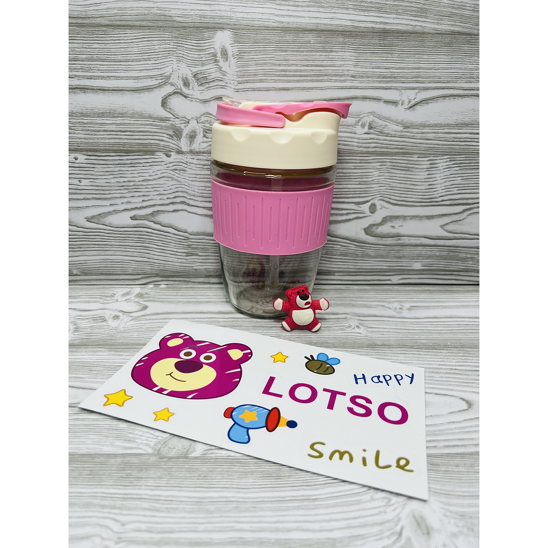 Vaso Lotso Rosado 4